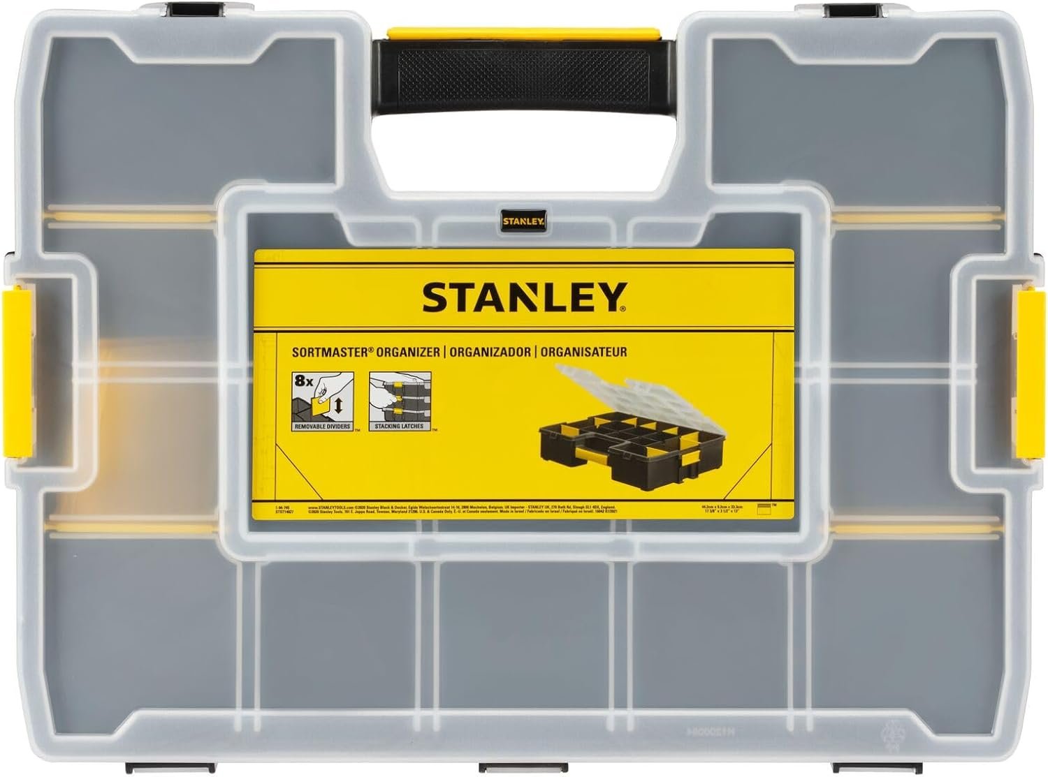 Stanley Professional Organiser, Tool Box, Tool Organiser, Sort Master Seal Tight