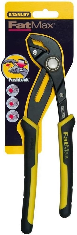 STANLEY 0-84-647 FATMAX Multigrip Groove Joint Pliers 8''